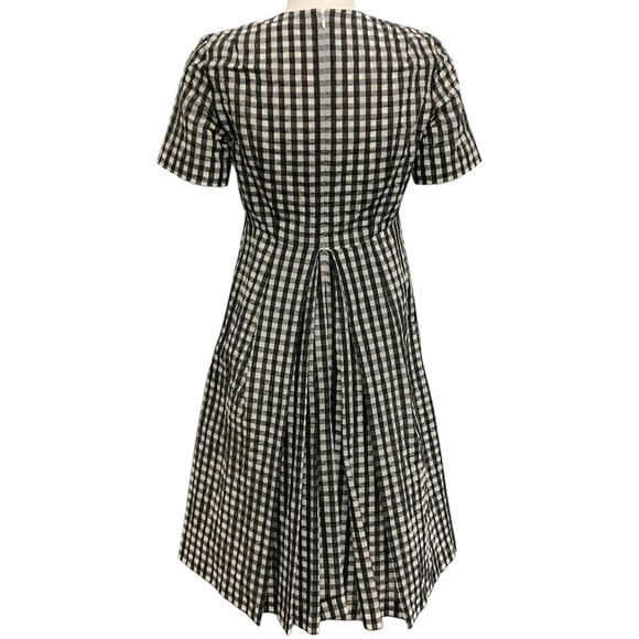 Paule Ka Black / White Check Dress - Picture 3 of 4